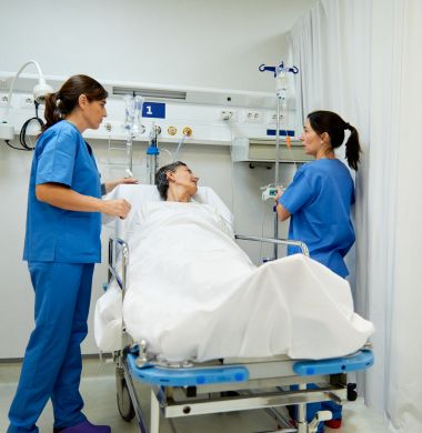 Critical Care With Ventilator